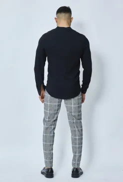 Pantalon tendance à carreaux