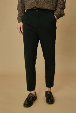 Pantalon tendance coupe slim décontracté