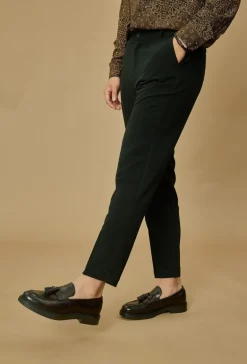 Pantalon tendance coupe slim décontracté