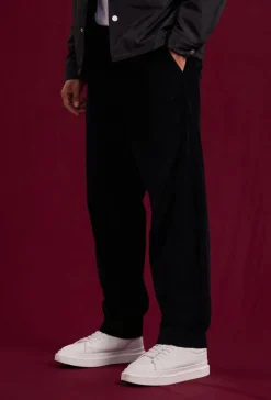 Pantalon uni à rayure