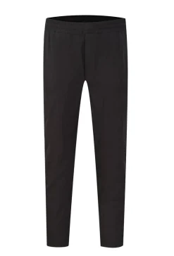 Pantalon uni à taille élastique