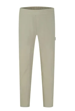 Pantalon uni à taille élastique