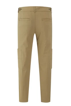 Pantalon uni surpiqué