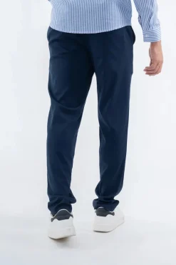 Pantalon uni urbain chic