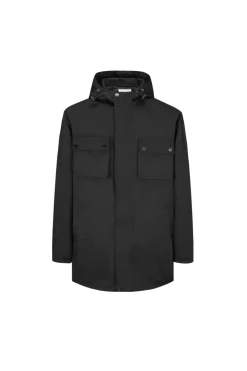 Parka mi longue à capuche