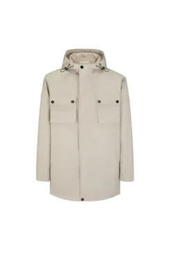 Parka mi longue à capuche