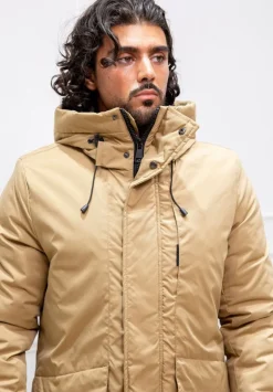 Parka mi longue a capuche