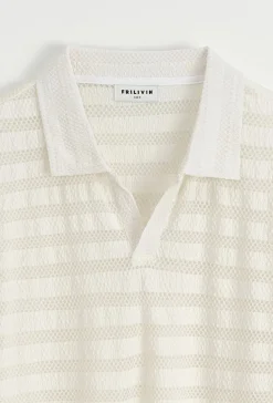 Polo à rayures