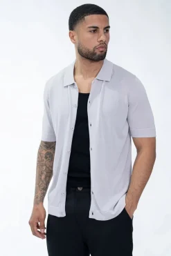 Polo boutonné manches courtes