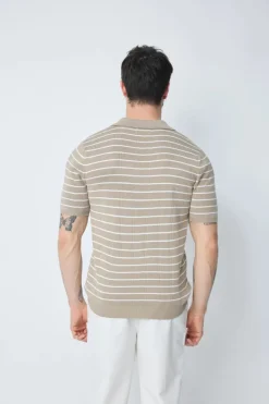 Polo col v