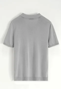 Polo manches courtes uni en maille