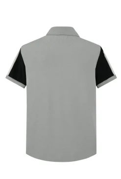 Polo tricolore manches courtes
