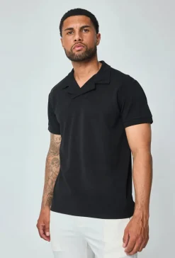 Polo uni à manches courtes