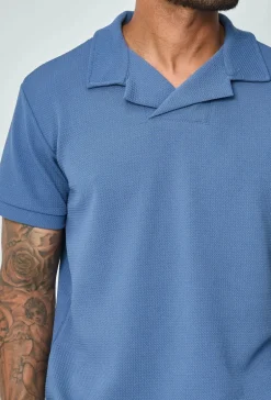 Polo uni à manches courtes