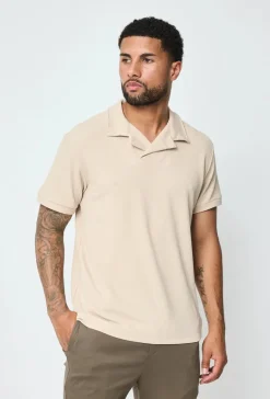 Polo uni à manches courtes