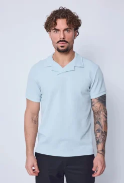 Polo uni à manches courtes