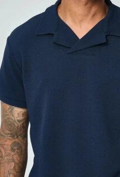 Polo uni à manches courtes