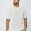 Polo uni manches courtes