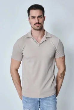 Polo uni manches courtes