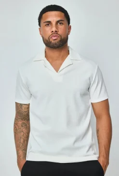 Polo uni manches courtes