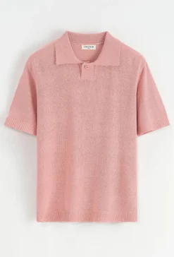 Polo uni manches courtes