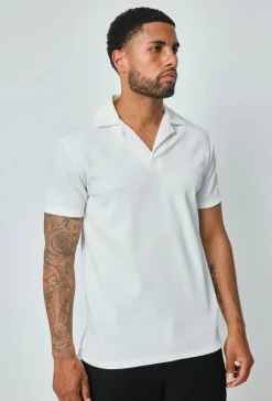Polo uni manches courtes