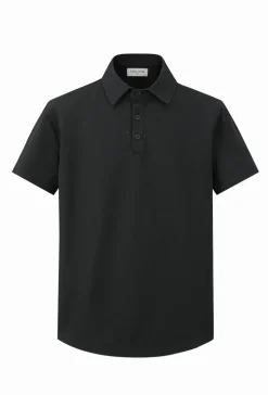 Polo uni manches courtes