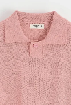 Polo uni manches courtes