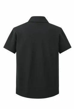 Polo uni manches courtes