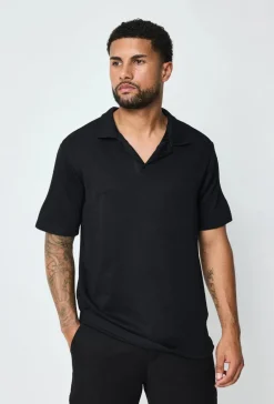 Polo uni manches courtes