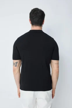 Polo uni manches courtes