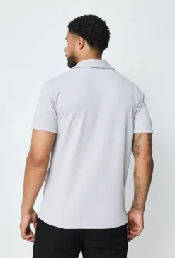 Polo uni manches courtes