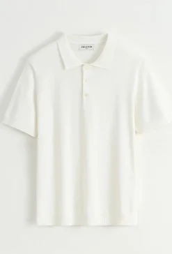 Polo uni manches courtes