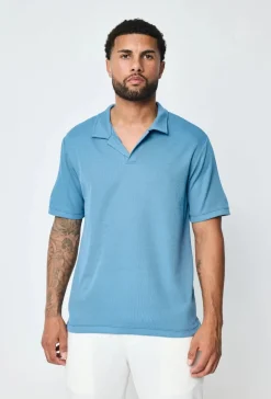 Polo uni manches courtes