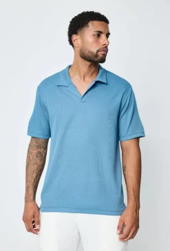Polo uni manches courtes