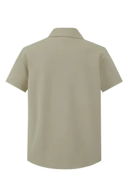 Polo uni manches courtes
