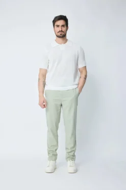 Polo uni manches courtes