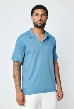 Polo uni manches courtes