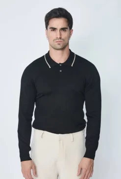 Pull à col chemise