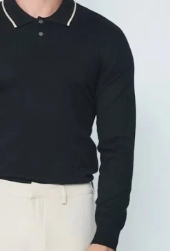 Pull à col chemise