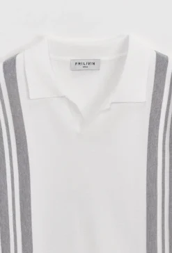 Pull à col chemise