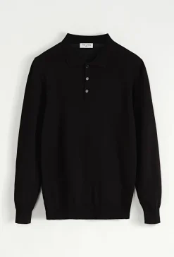 Pull à col chemise