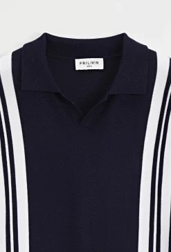 Pull à col chemise