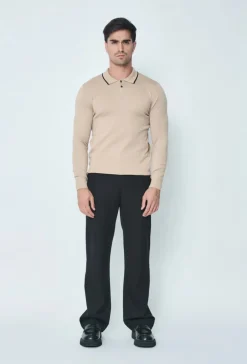 Pull à col chemise