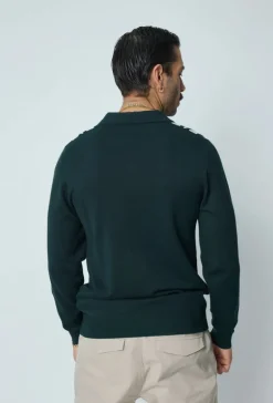 Pull à col chemise