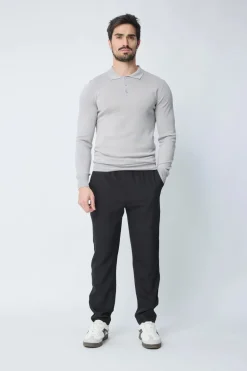 Pull à col chemise
