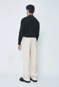 Pull à col chemise