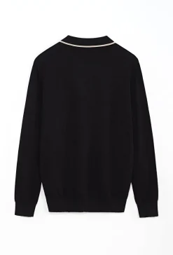 Pull à col chemise
