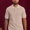Pull à col chemise avec boutons