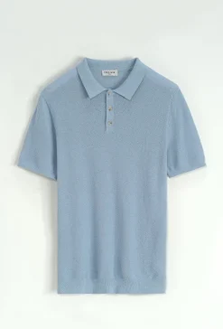 Pull à col chemise avec boutons